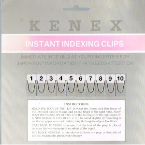 Index Clips - Medium 1-10